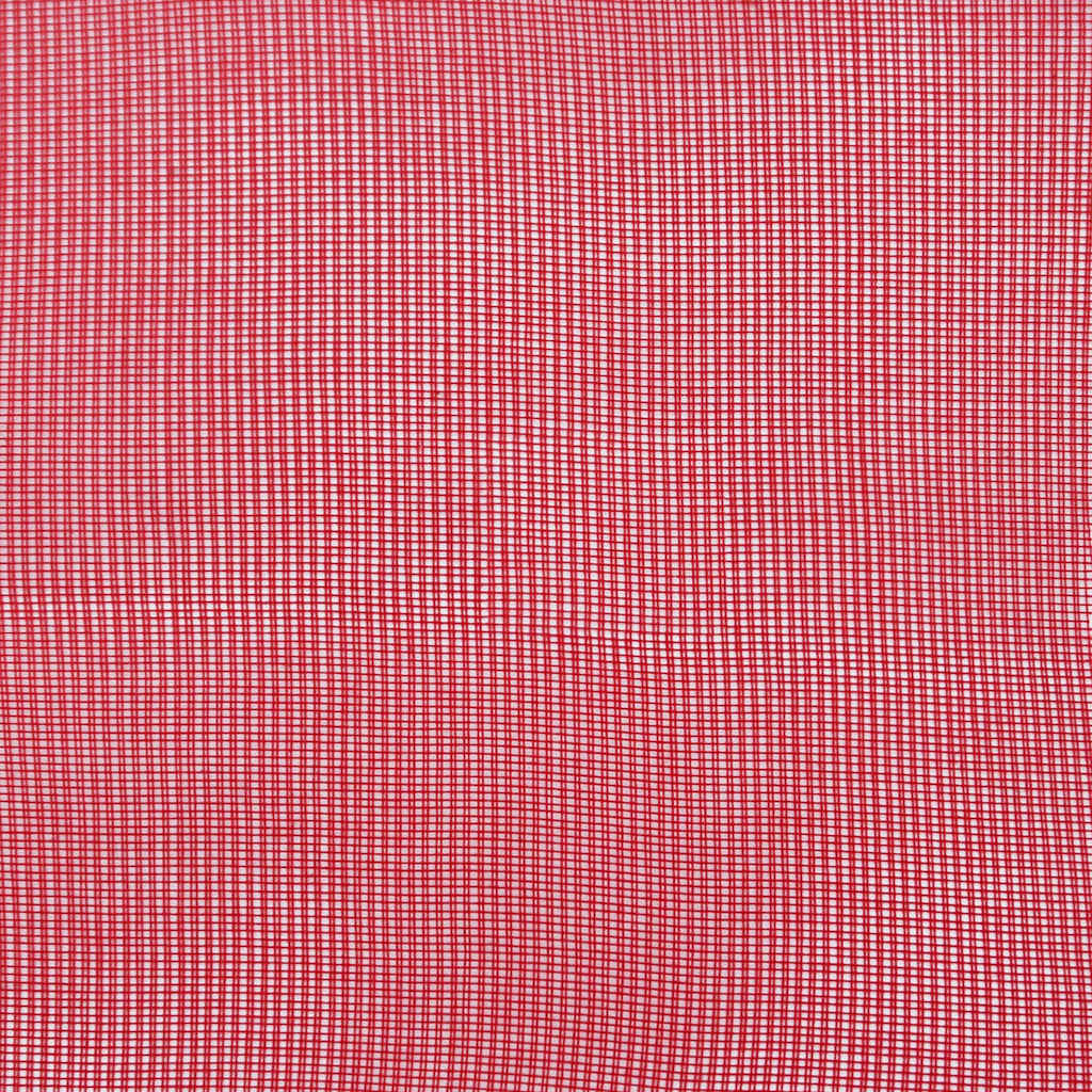 Voile zavjese s džepovima za šipke 2 kom crvena boja vina 140 x 245 cm