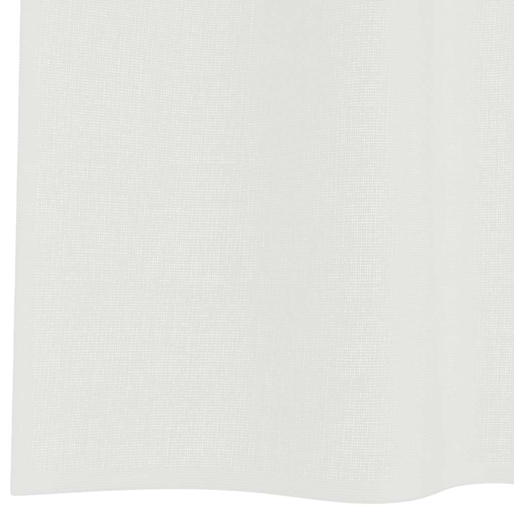 Voile zavjese s petljama 2 kom bijele 140x175 cm