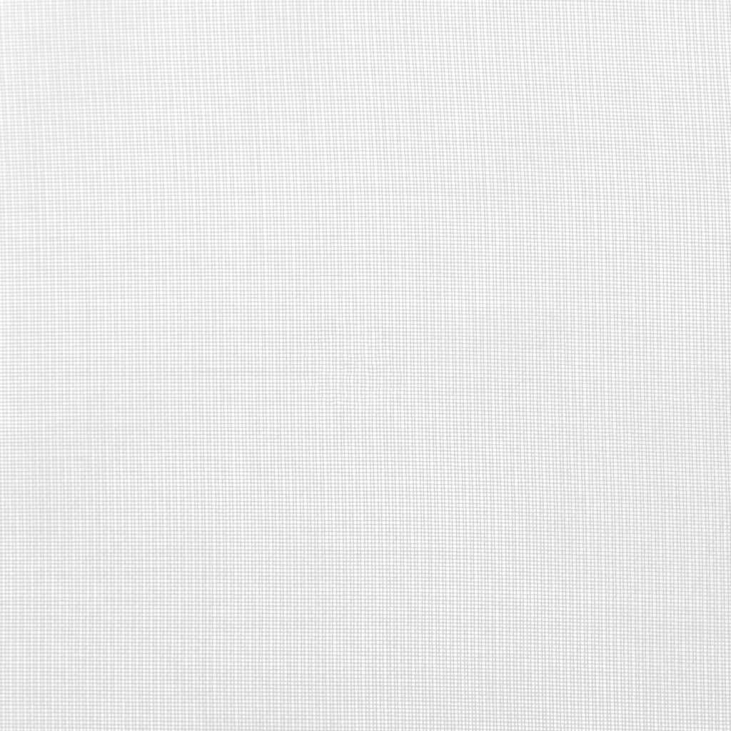 Voile zavjese s petljama 2 kom bijele 140x245 cm