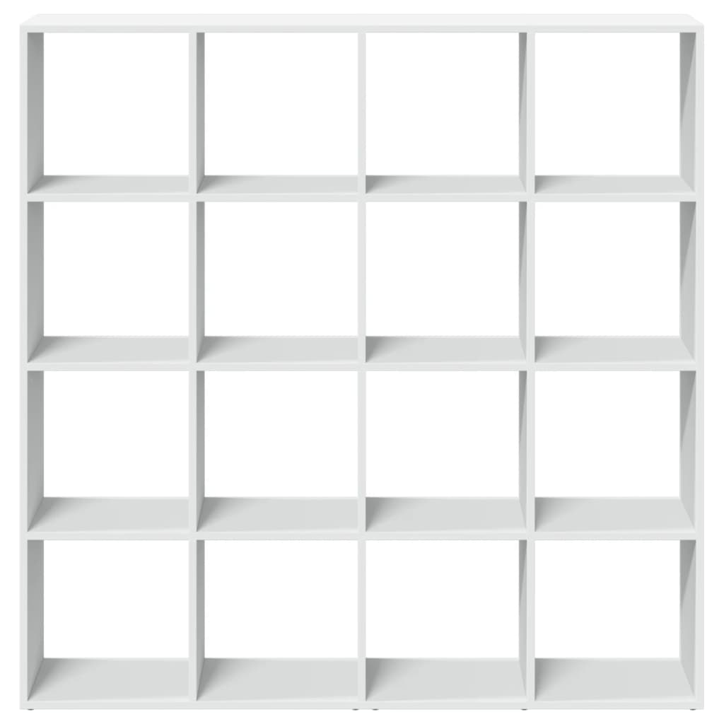 Ormarić za knjige bijeli 137,5x29x137,5 cm konstruirano drvo