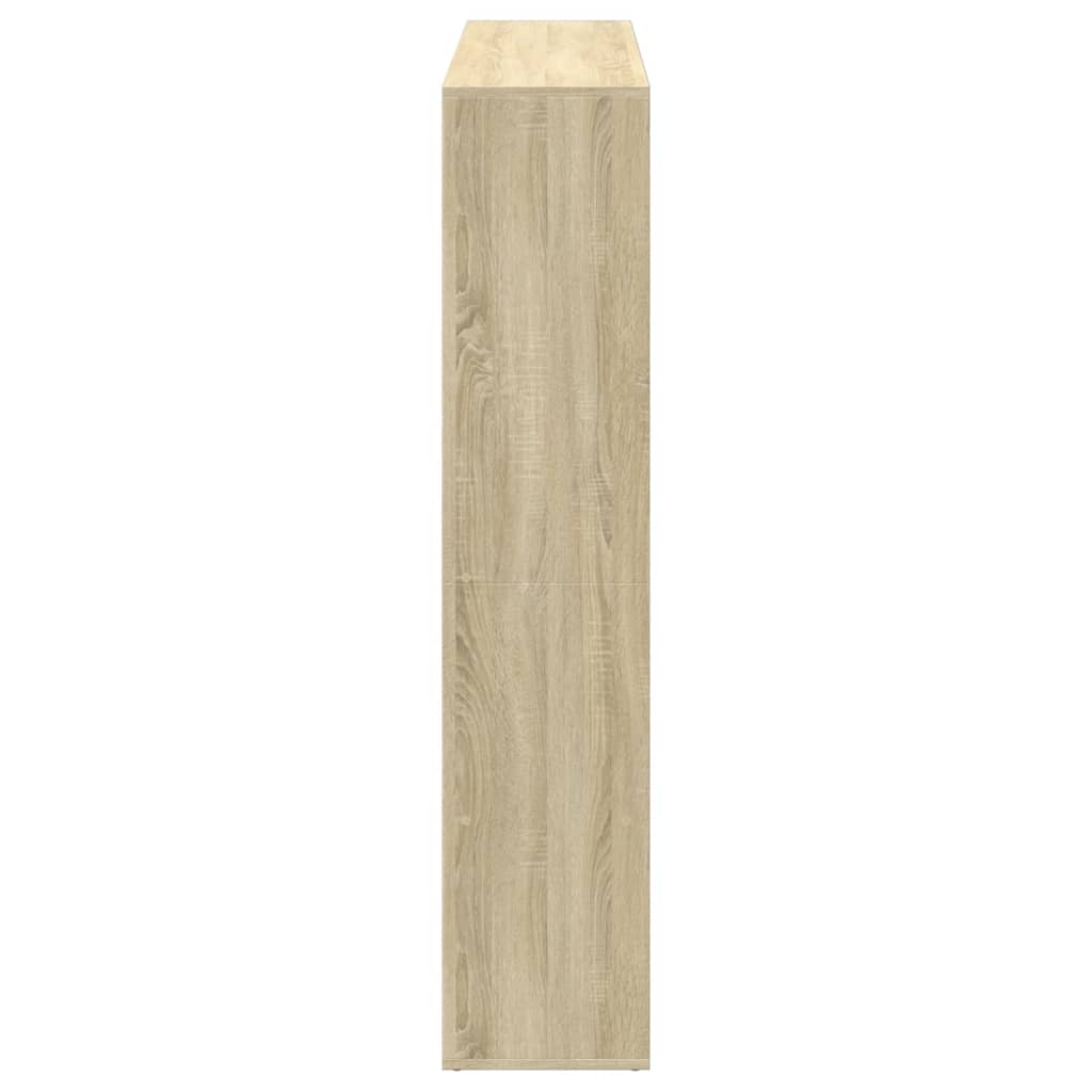 Ormarić za knjige boja hrasta sonome 137,5x29x137,5 cm drveni