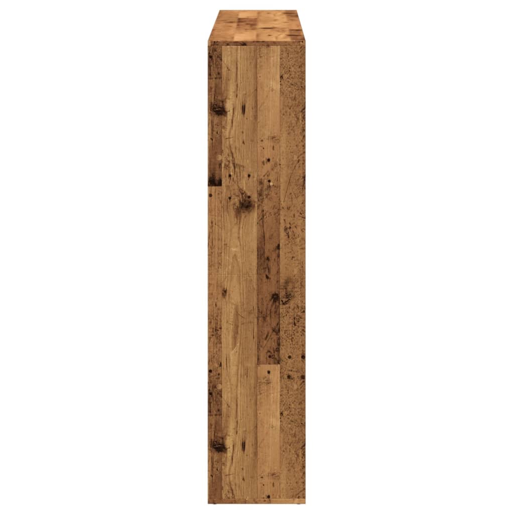 Ormarić za knjige boja drva 137,5x29x137,5 cm konstruirano drvo