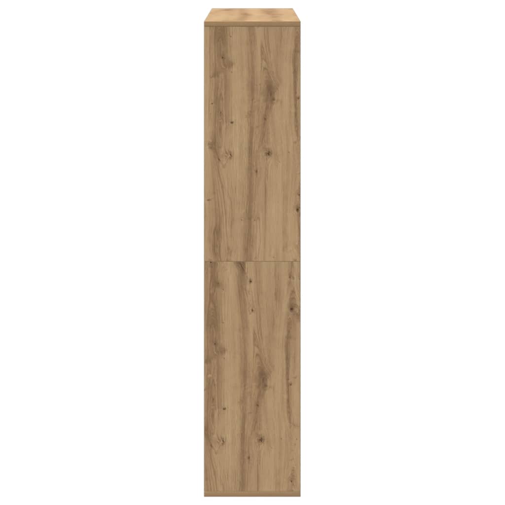 Ormarić za knjige boja hrasta 102x29x143 cm konstruirano drvo