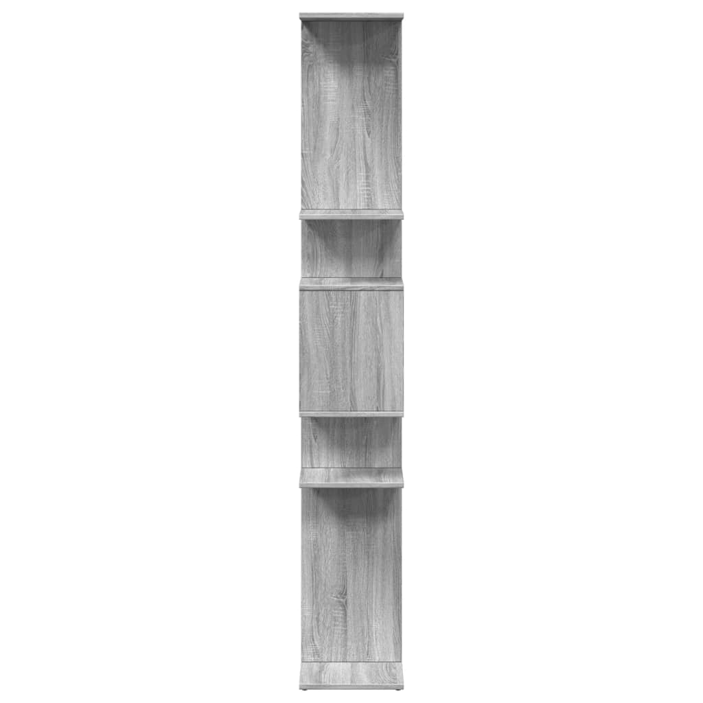 Ormarić za knjige boja hrasta 92x29x188 cm konstruirano drvo