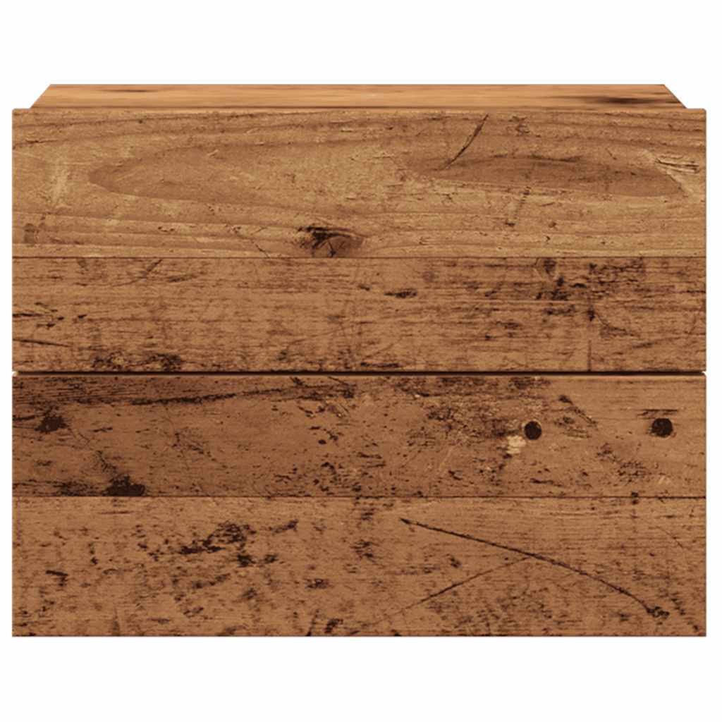 Zidni noćni ormarić Old Wood 40x32x30 cm