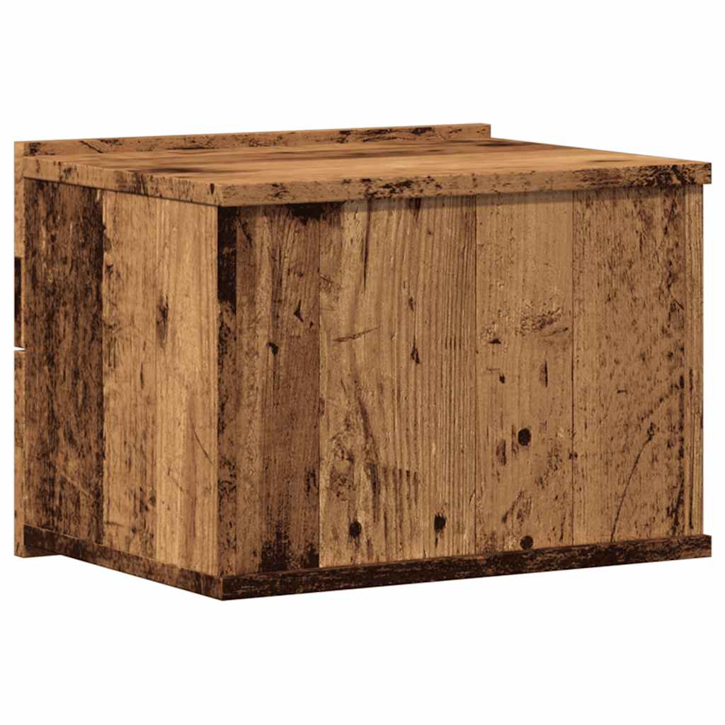 Zidni noćni ormarić Old Wood 40x32x30 cm