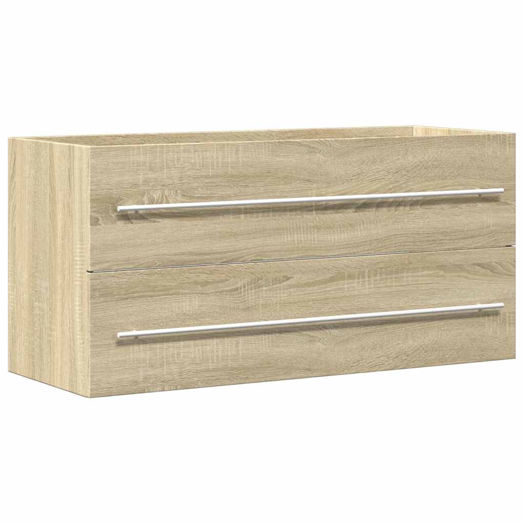 Ormarić za umivaonik boja hrasta sonome 100x38,5x48 cm iverica