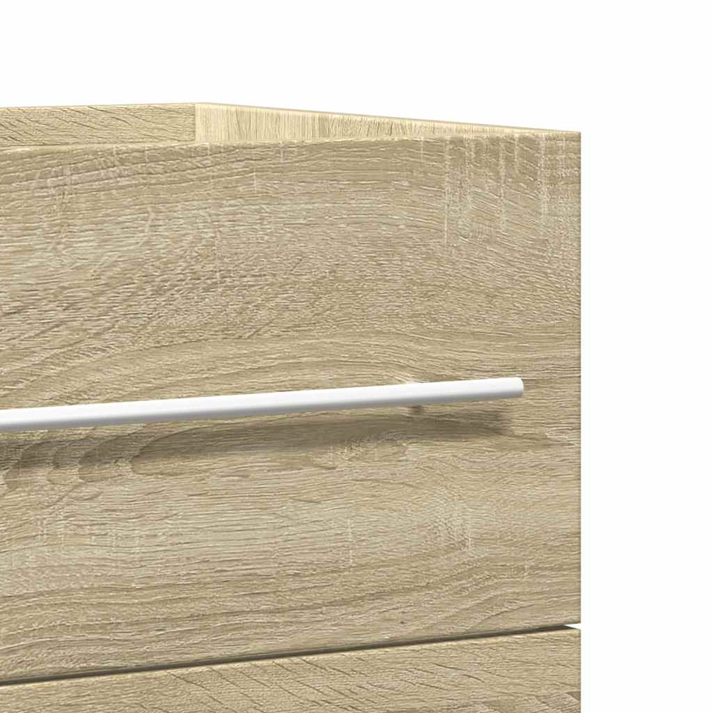 Ormarić za umivaonik boja hrasta sonome 100x38,5x48 cm iverica