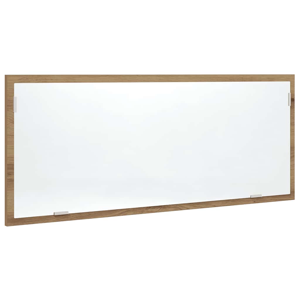 LED kupaonsko ogledalo Artisan hrast 100x8,5x37 cm