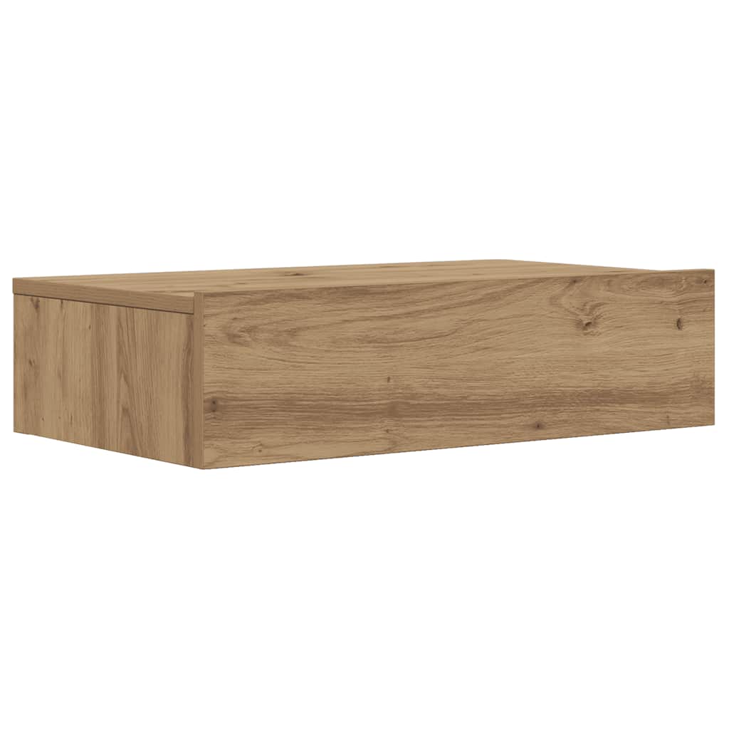TV ormarić s LED svjetlima Artisan hrast 60x35x15,5 cm