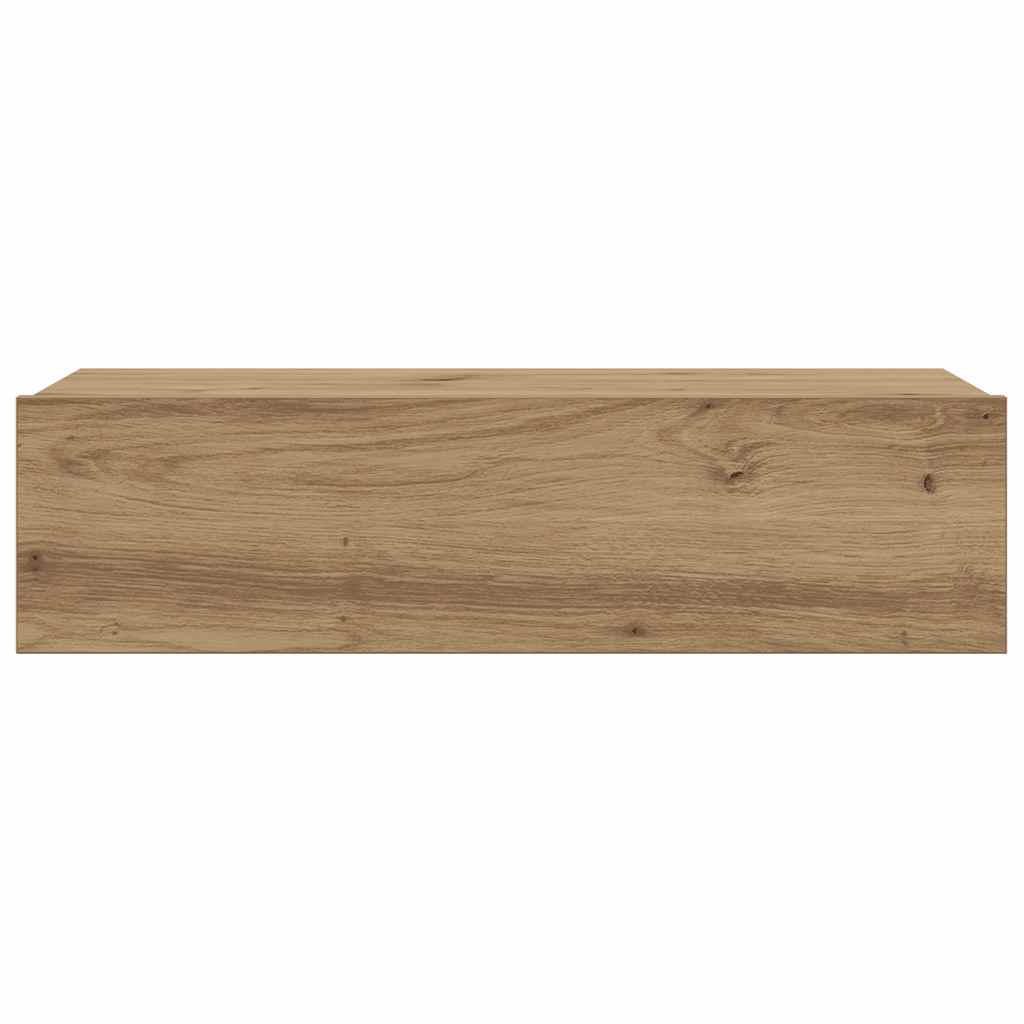 TV ormarić s LED svjetlima Artisan hrast 60x35x15,5 cm