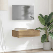 TV ormarić s LED svjetlima Artisan hrast 60x35x15,5 cm