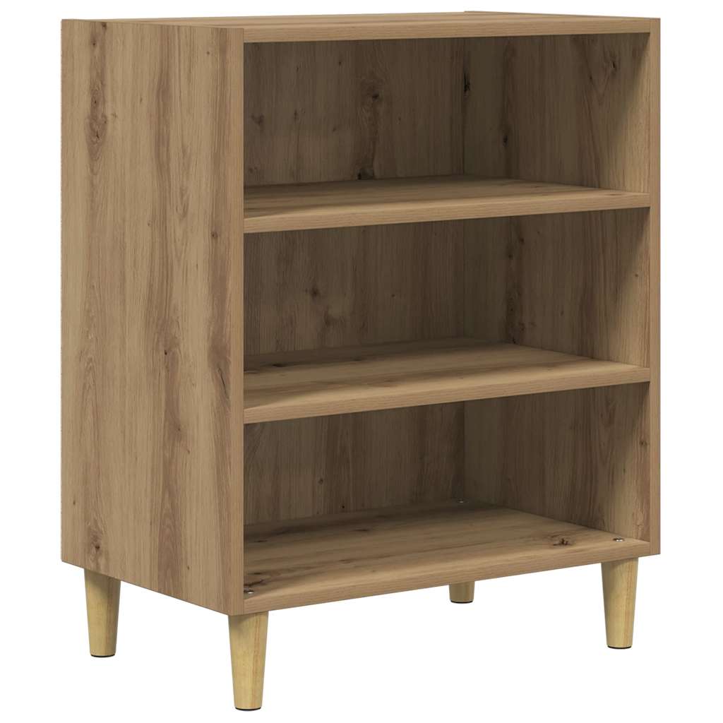 Komoda boja hrasta artisan 57x35x75 cm konstruirano drvo