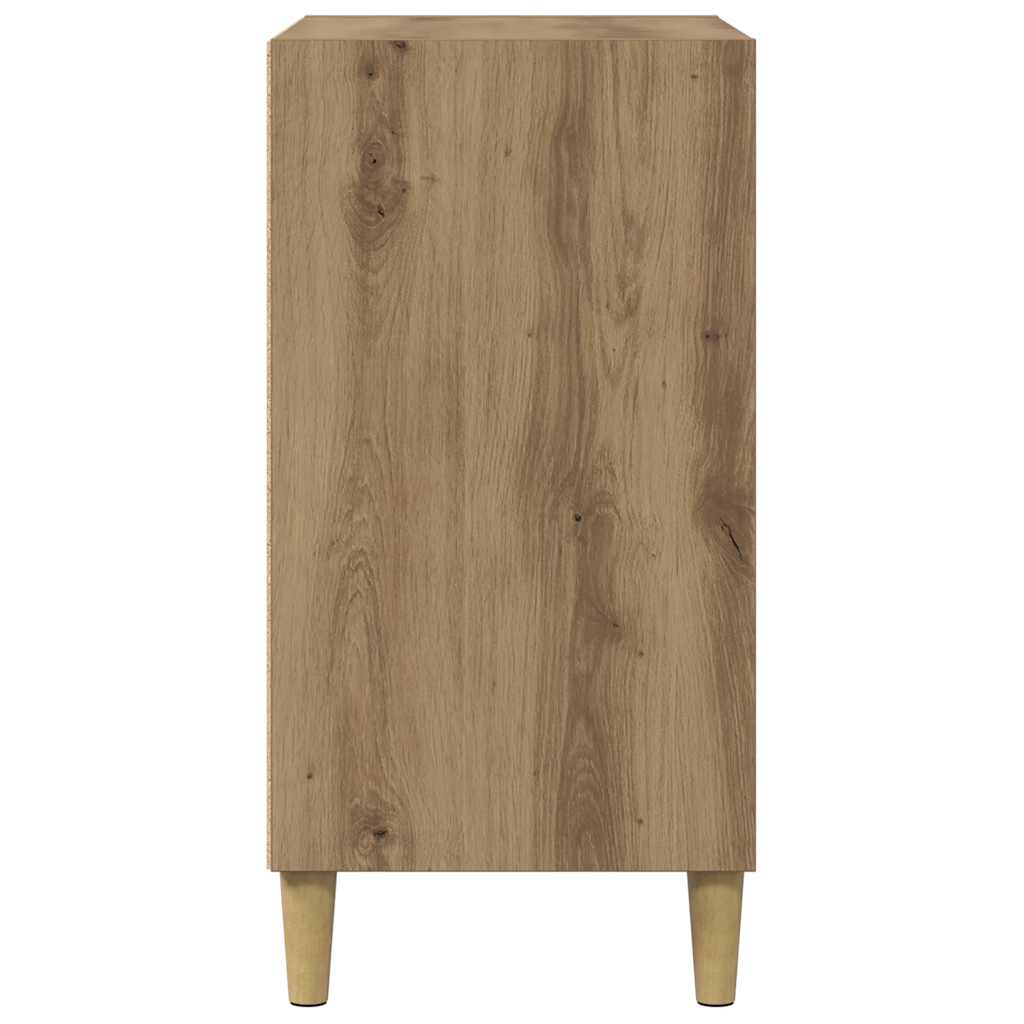 Komoda boja hrasta artisan 57x35x75 cm konstruirano drvo