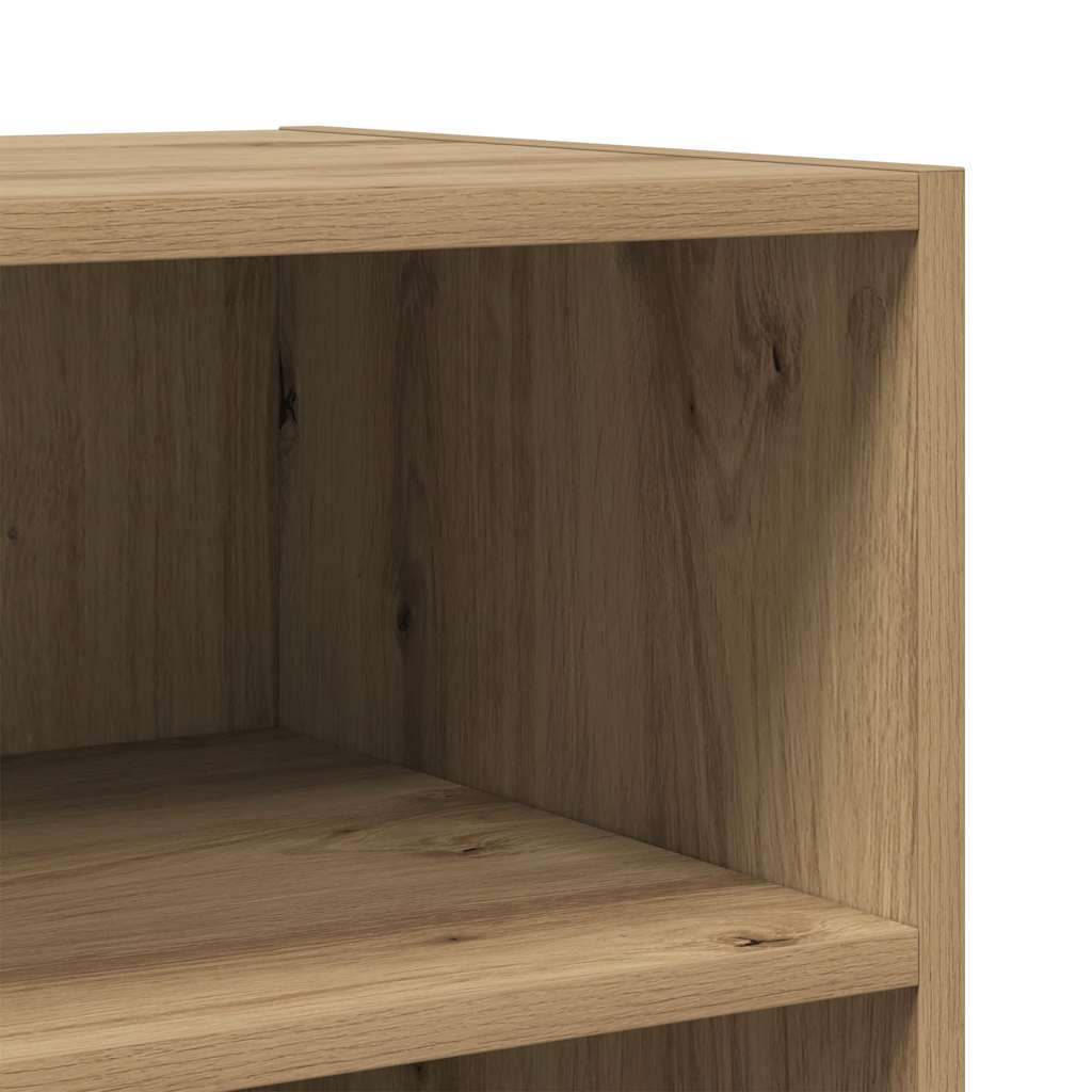 Komoda boja hrasta artisan 57x35x75 cm konstruirano drvo