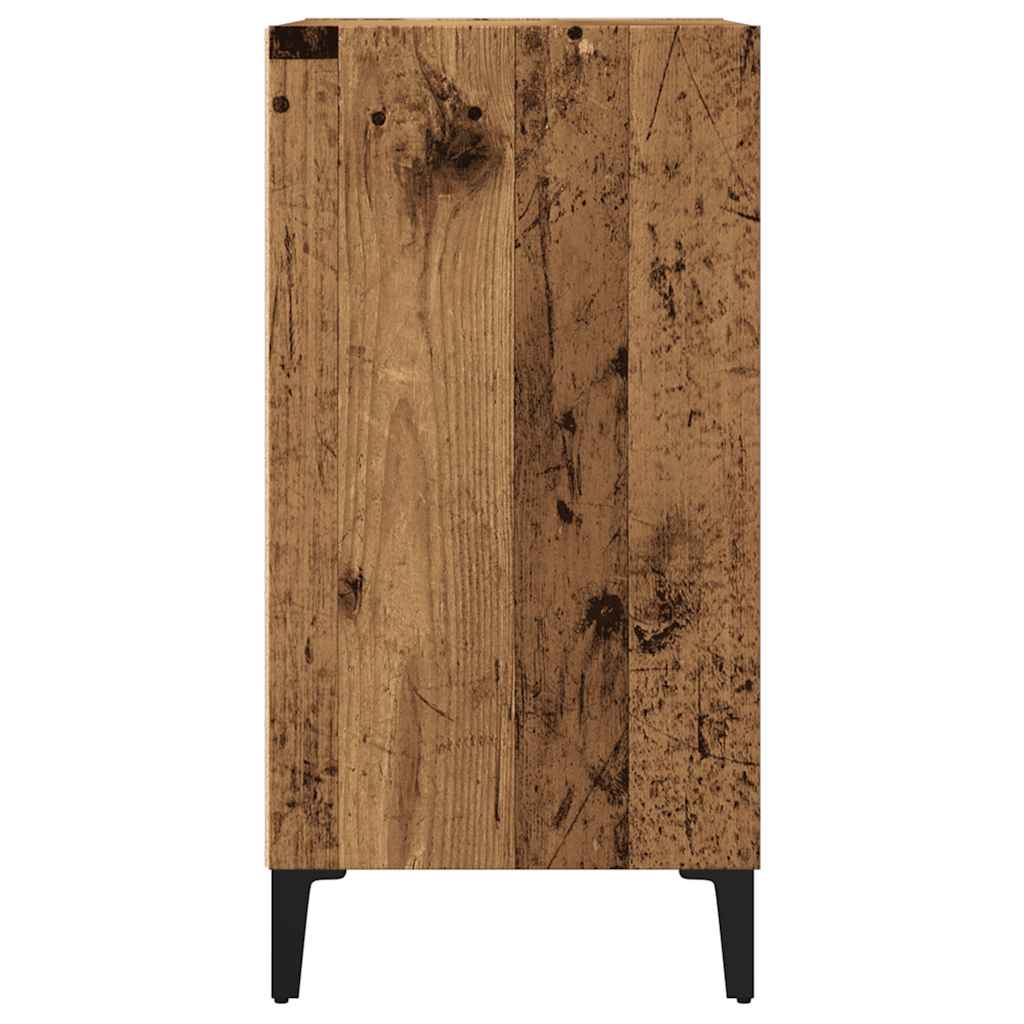Komoda boja staro drvo 57x35x70 cm od konstruiranog drva