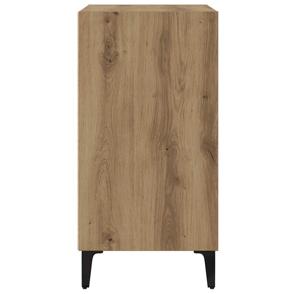 Komoda boja hrasta artisan 57x35x70 cm konstruirano drvo