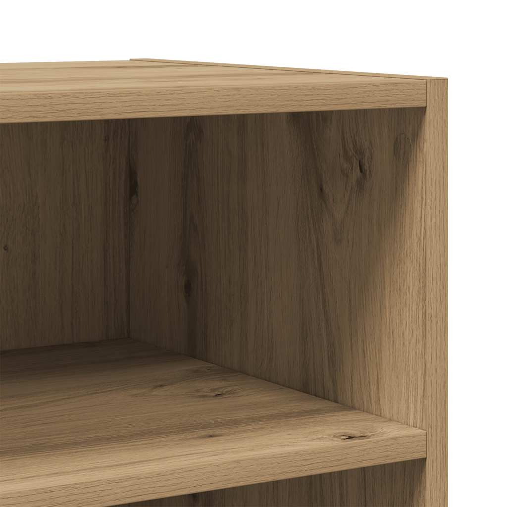 Komoda boja hrasta artisan 57x35x70 cm konstruirano drvo