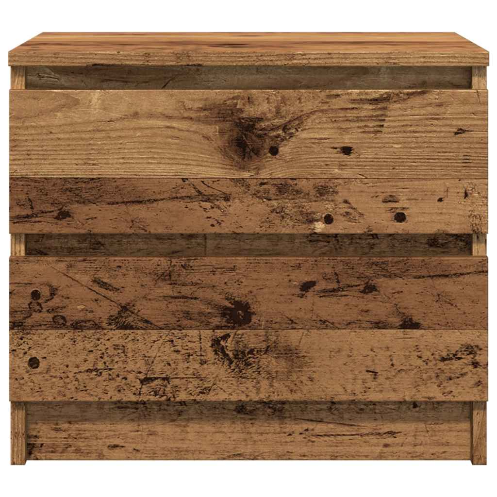 Noćni ormarići 2 kom staro drvo 50x40x43,5 cm konstruirano drvo