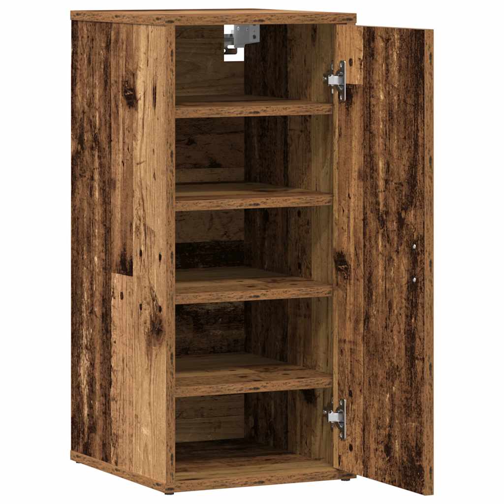 Ormari za cipele 2 kom staro drvo 32x35x70 cm konstruirano drvo