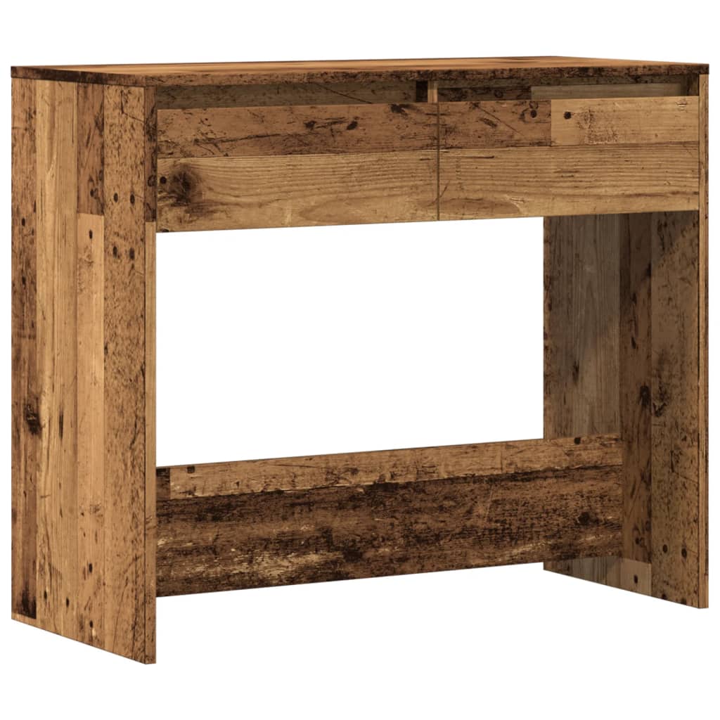 Konzolni stol boja starog drva 89x41x76,5 cm konstruirano drvo
