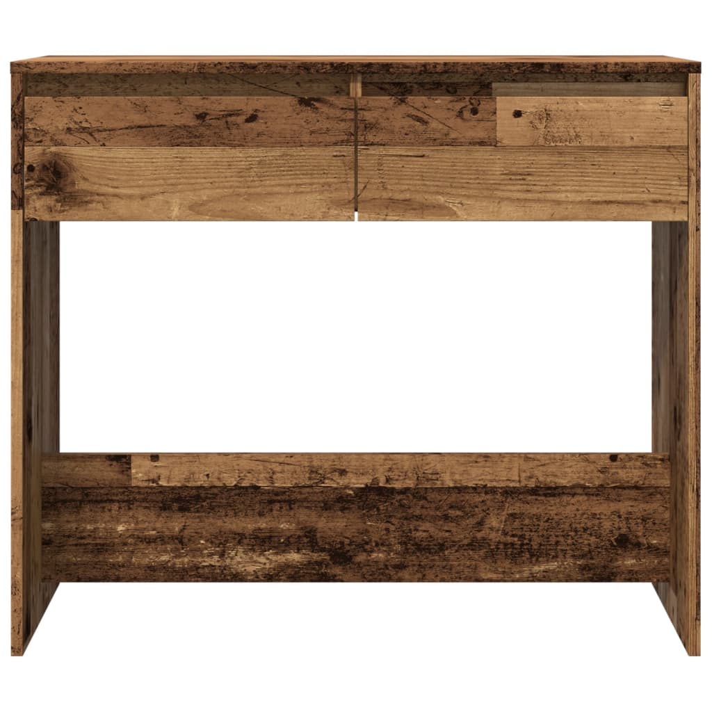 Konzolni stol boja starog drva 89x41x76,5 cm konstruirano drvo