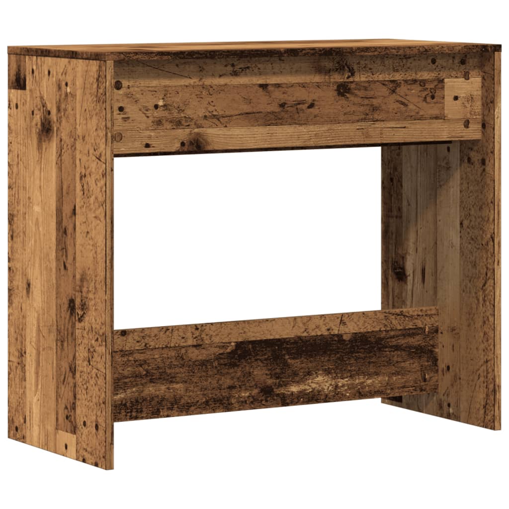 Konzolni stol boja starog drva 89x41x76,5 cm konstruirano drvo