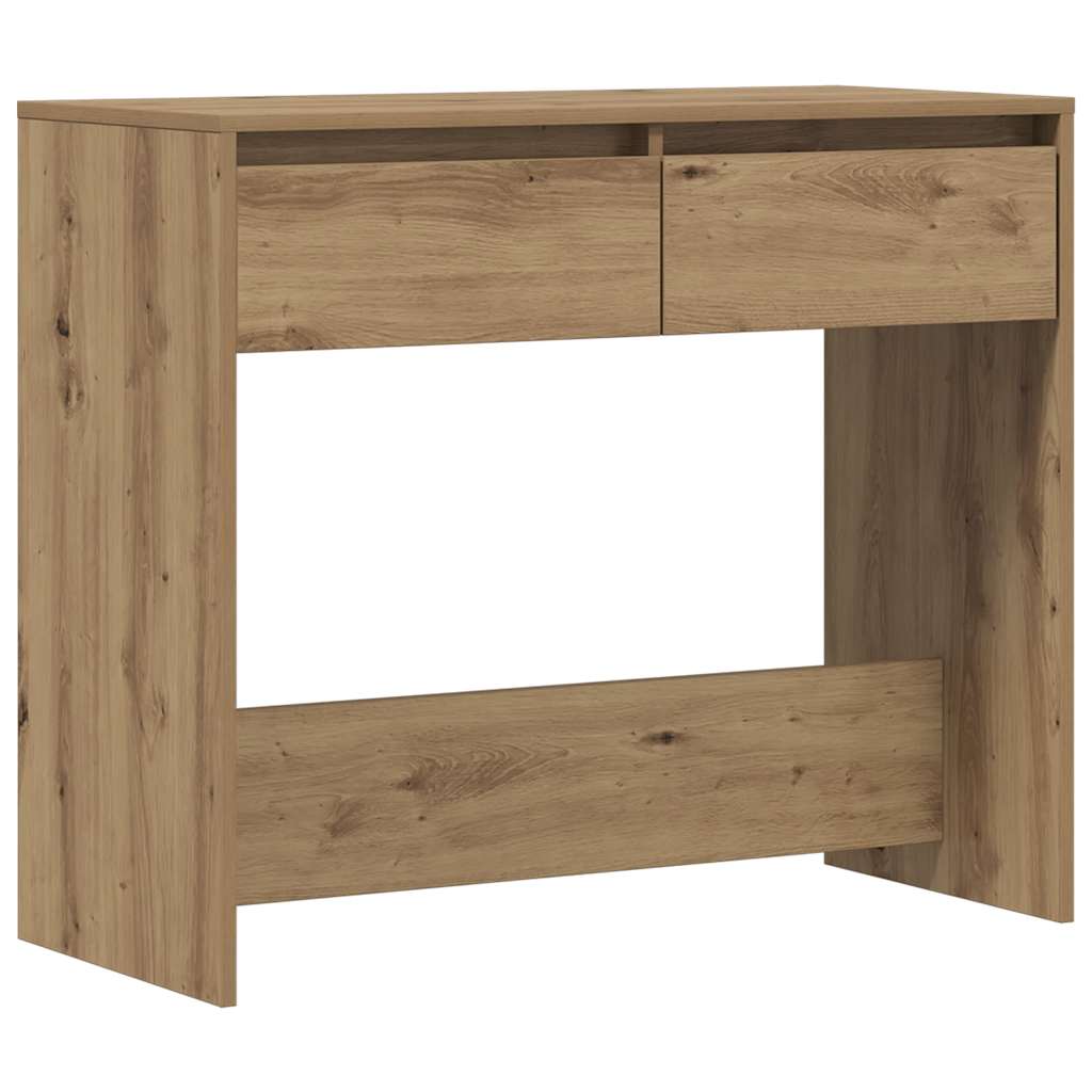 Konzolni stol boja hrasta 89 x 41 x 76,5 cm konstruirano drvo