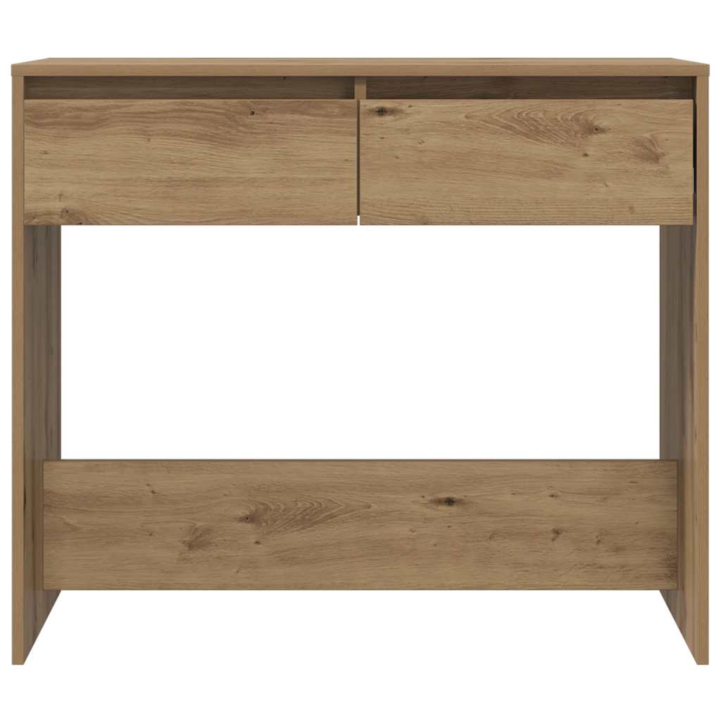 Konzolni stol boja hrasta 89 x 41 x 76,5 cm konstruirano drvo