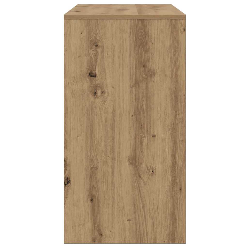 Konzolni stol boja hrasta 89 x 41 x 76,5 cm konstruirano drvo