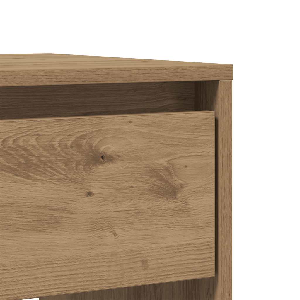 Konzolni stol boja hrasta 89 x 41 x 76,5 cm konstruirano drvo