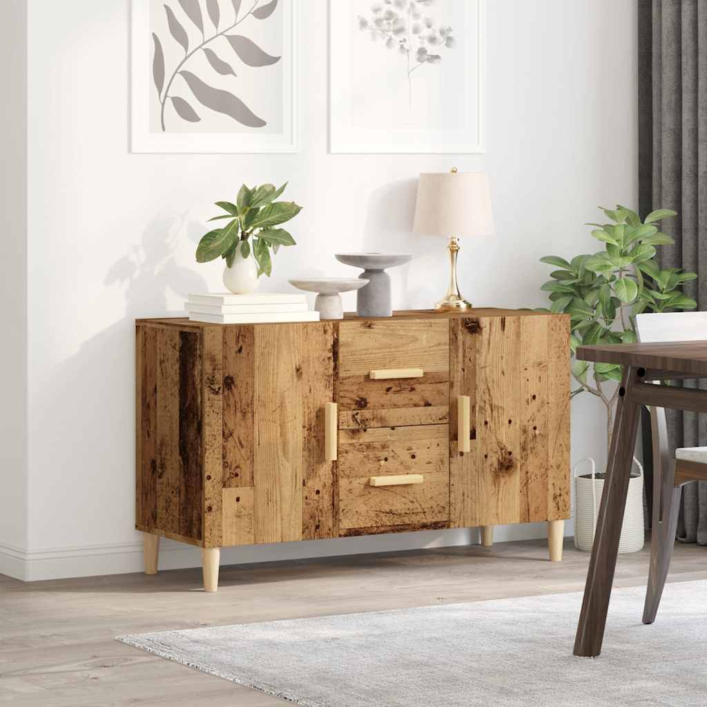 Komoda boja starog drva 100 x 36 x 60 cm od konstruiranog drva
