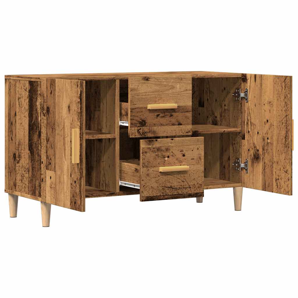 Komoda boja starog drva 100 x 36 x 60 cm od konstruiranog drva