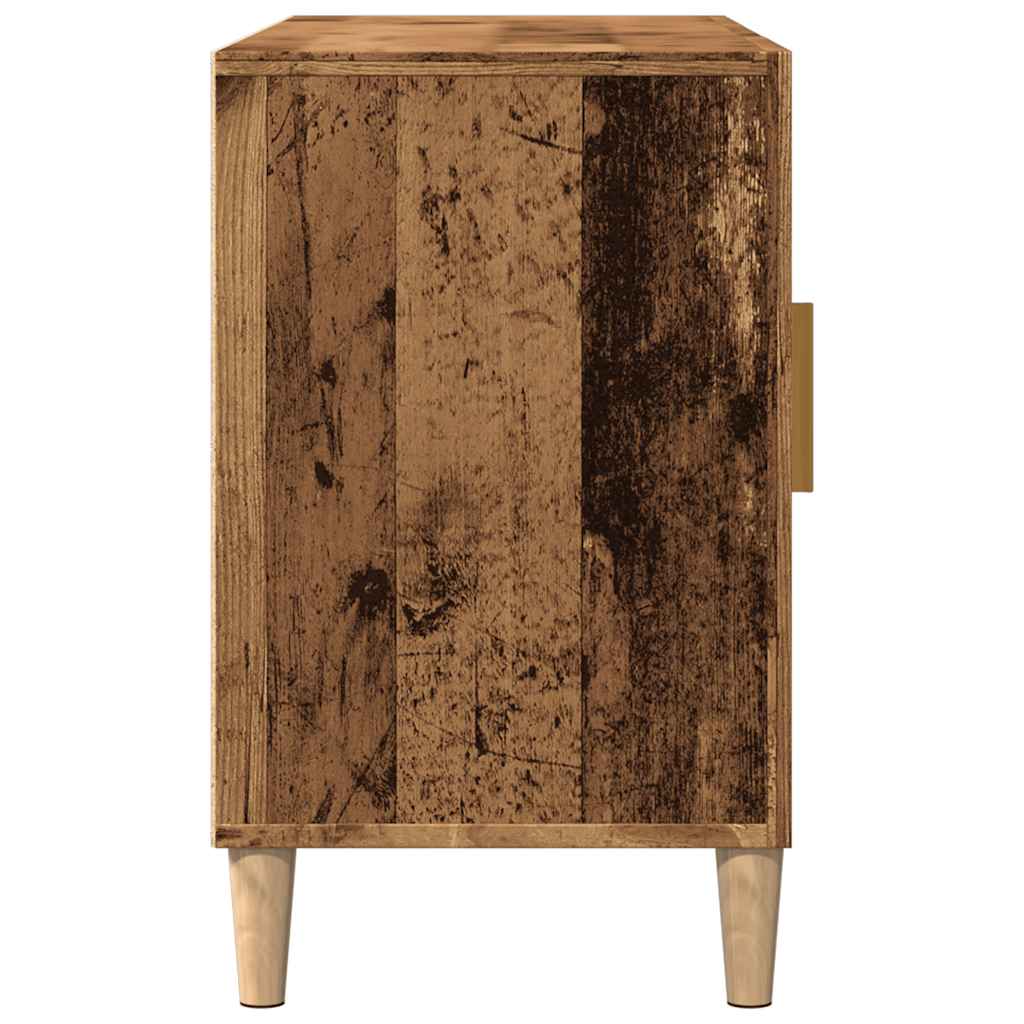 Komoda boja starog drva 100 x 36 x 60 cm od konstruiranog drva