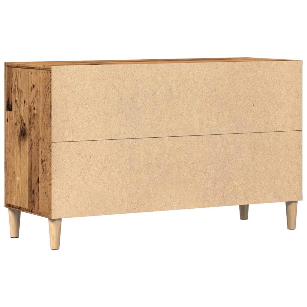 Komoda boja starog drva 100 x 36 x 60 cm od konstruiranog drva