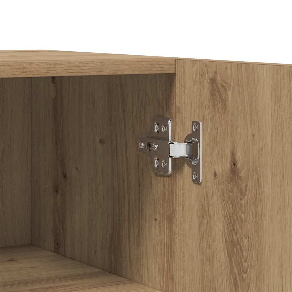 Komoda boja hrasta artisan 100 x 36 x 60 cm konstruiranog drva