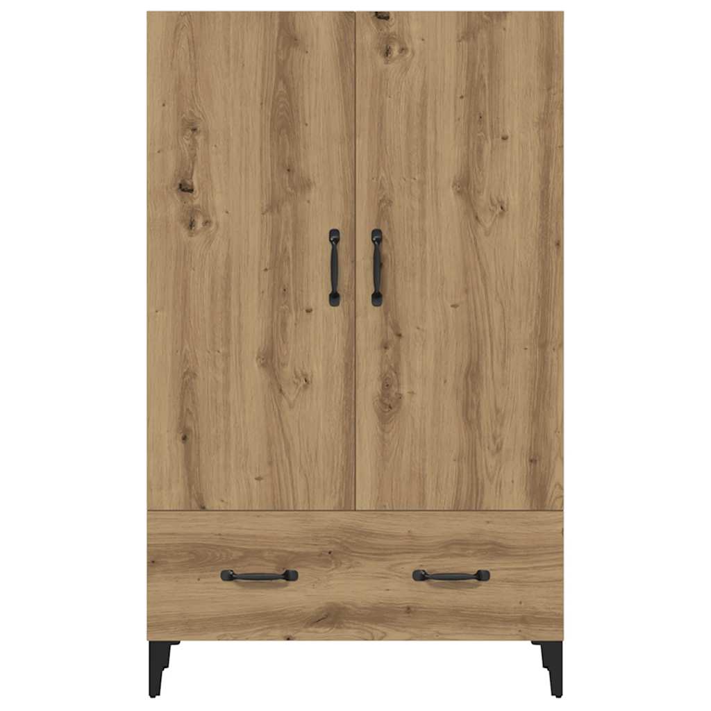 Visoka ploča Artisan hrast 70x31x115 cm izrađeno drvo