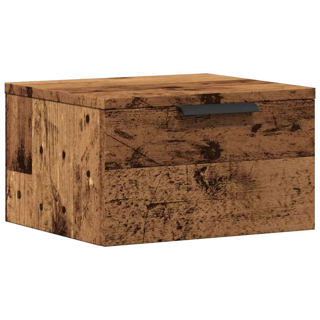 Zidni noćni ormarić Old Wood 34x30x20 cm