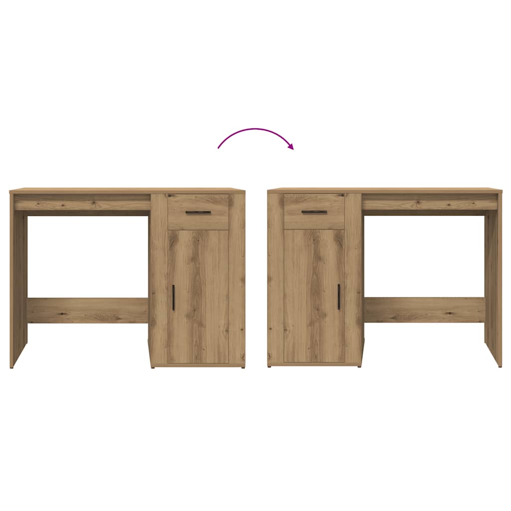 Stol Artisan hrast 100x49x75 cm konstruirano drvo