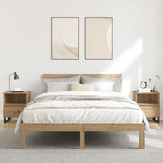 Noćni ormarići 2 kom Artisan hrast 40x35x50 cm izrađeno drvo