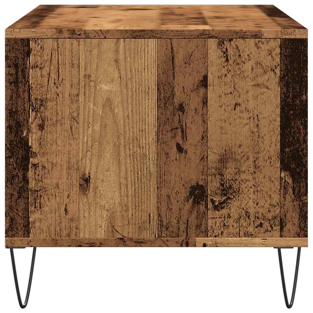Stolić za kavu boja staro drvo 90x49x45 cm konstruiranog drva