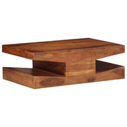 Stol za kavu 90x60x30 cm puno drvo bagrem
