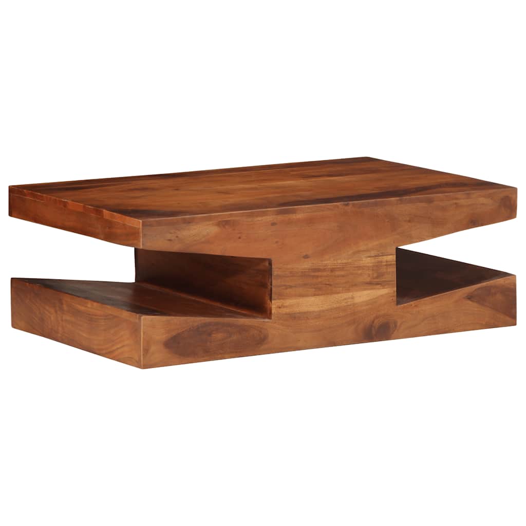 Stol za kavu 90x60x30 cm puno drvo bagrem