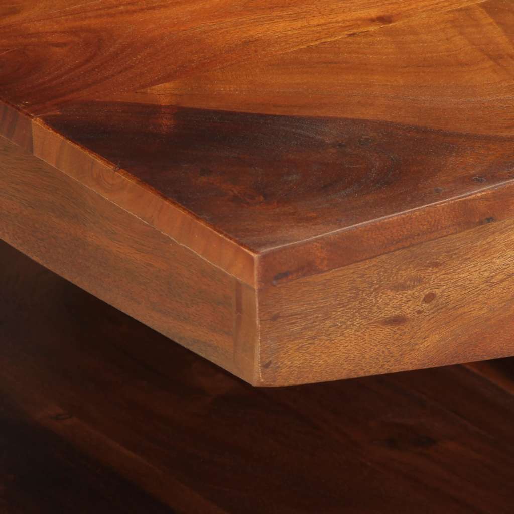 Stol za kavu 90x60x30 cm puno drvo bagrem