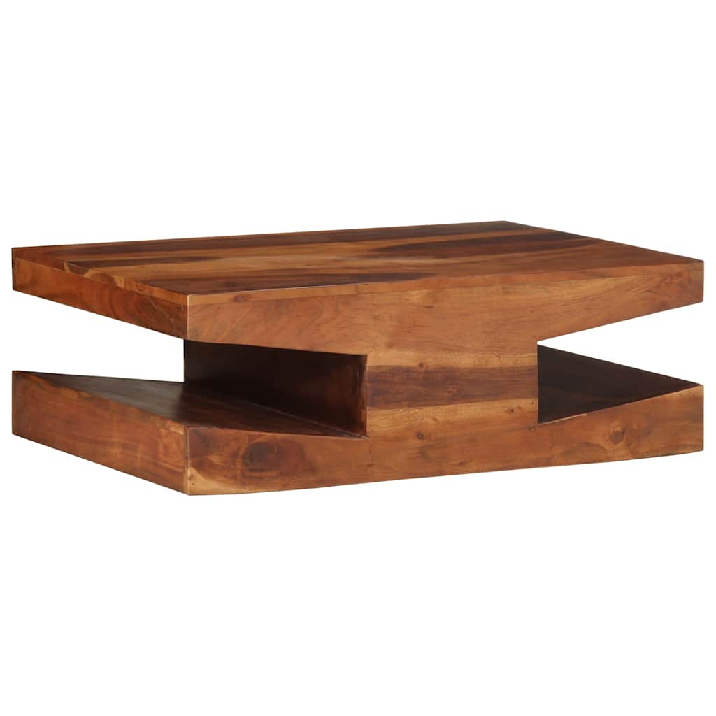 Stol za kavu 90x60x30 cm puno drvo bagrem