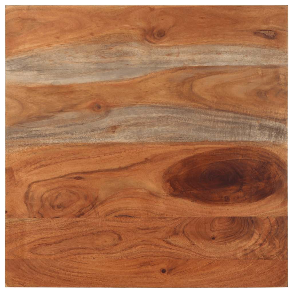 Stol za kavu 60x60x35 cm puno drvo bagrem
