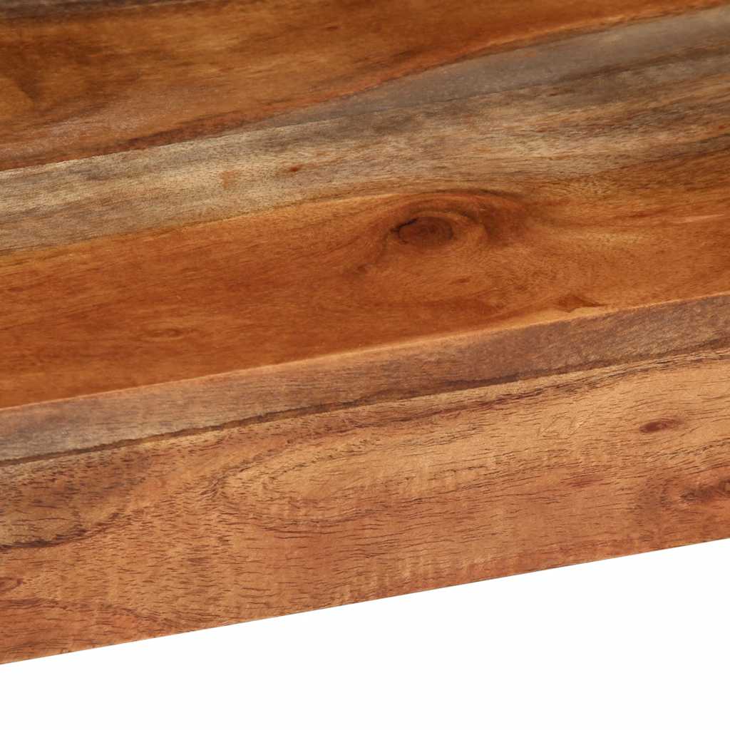 Stol za kavu 60x60x35 cm puno drvo bagrem