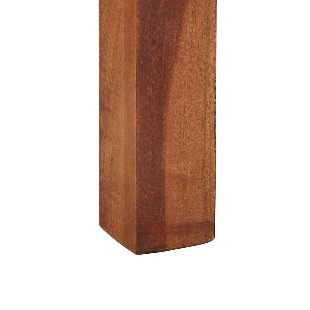 Stol za kavu 60x60x35 cm puno drvo bagrem