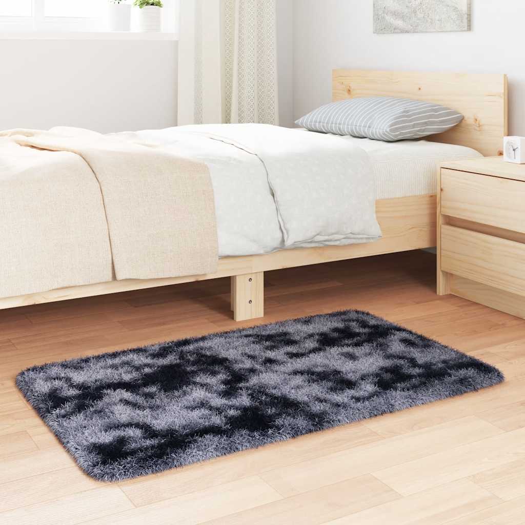 Čupavi tepih s visokim vlaknima NAVARRA tamnosiva 60x100 cm