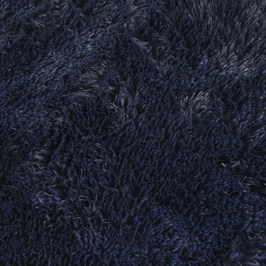 Čupavi tepih s visokim vlaknima NAVARRA tamnoplavi 130x200 cm